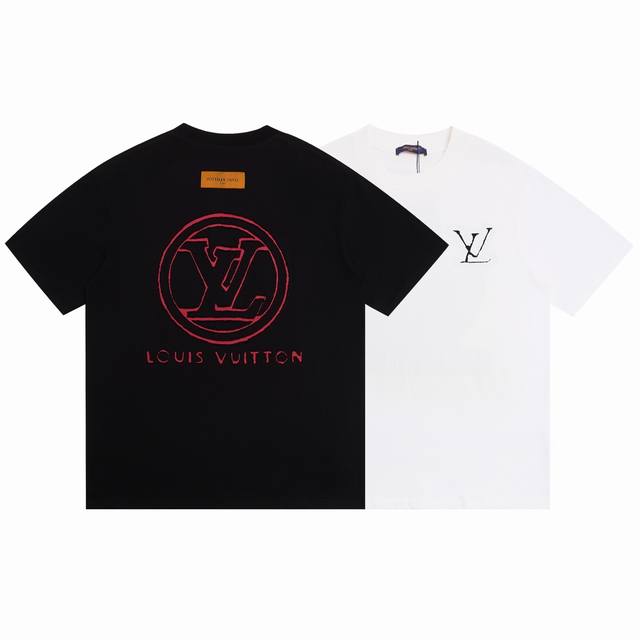 Louis Vuitton 2025Ss new patchwork color matching cut embroidered letters couple