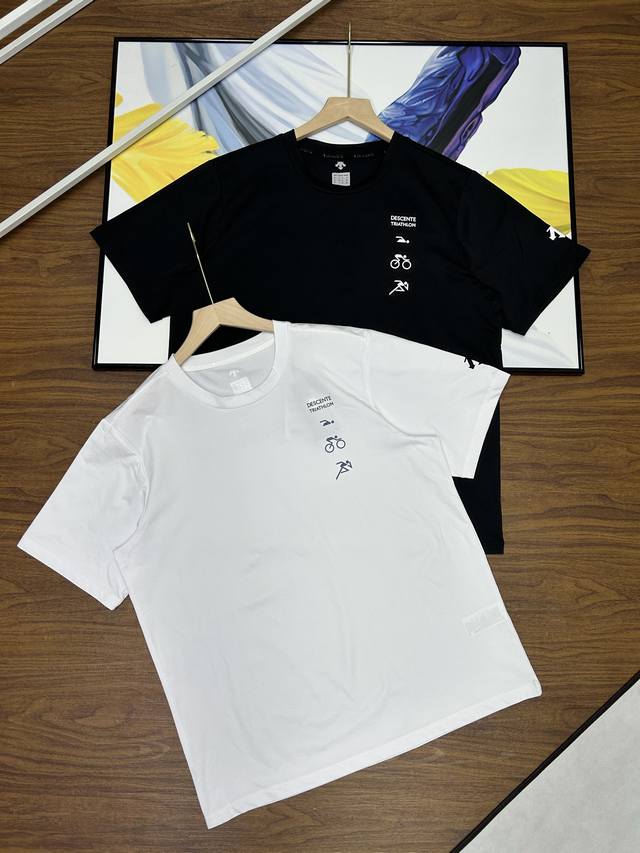 Descente couple two-color comprehensive training sports fitness men's refreshing