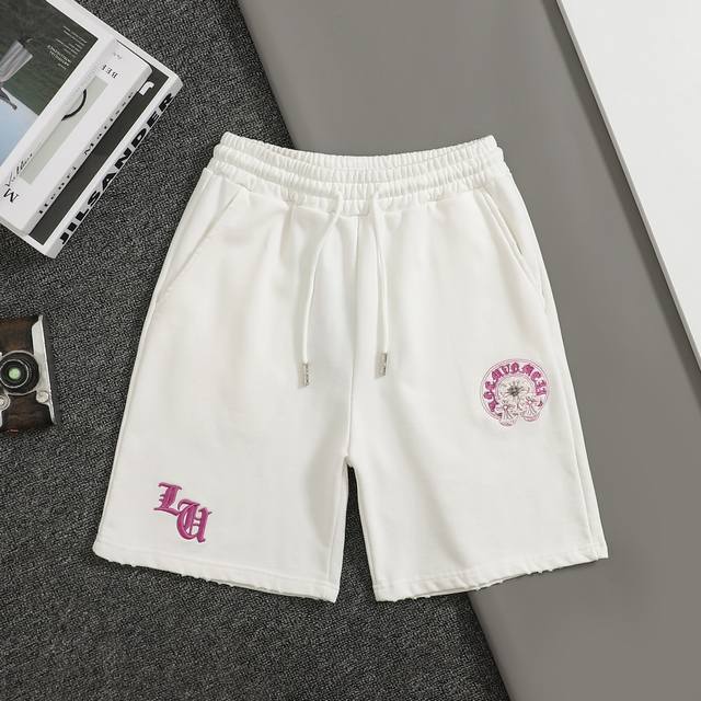 New top replica version Ch*Ome Hearte Chrome Hearts 2025Ss new shorts, original