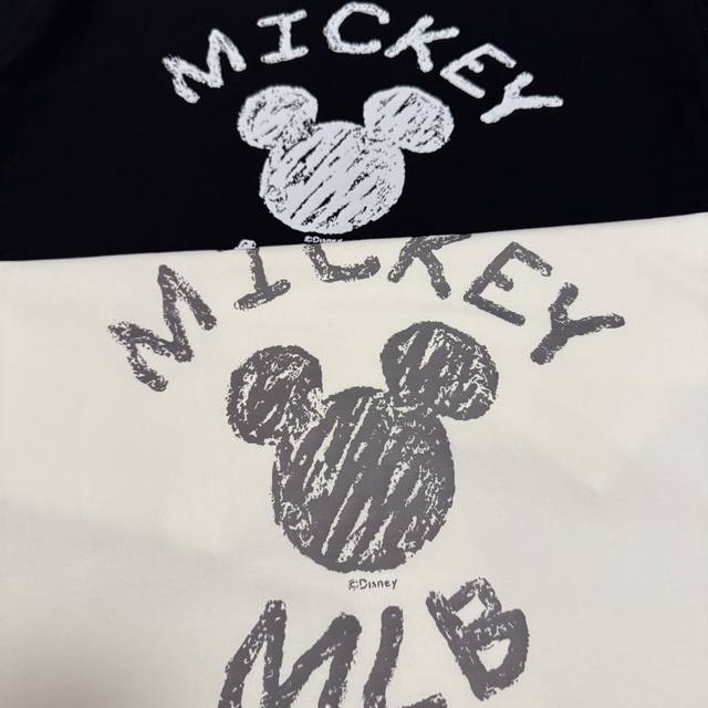 Mlb Yankees overseas limited edition Mickey American couple short-sleeved shirts