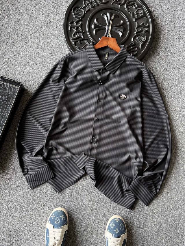 Top-grade liquid ammonia cotton! Popular hit! Descente counter new striped luxur