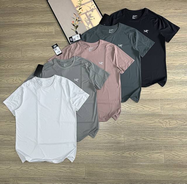 New Arc'teryx Arc'teryx five-color classic small logo outdoor solid color round