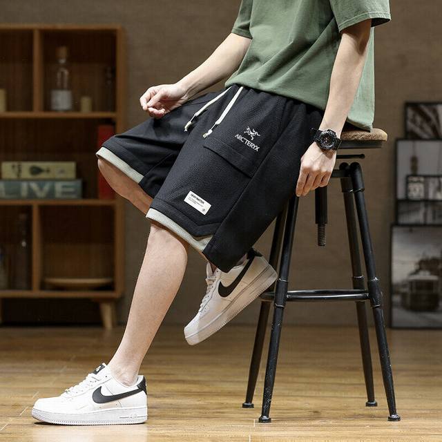 Arc'teryx 25Ss new high-quality casual work shorts! pants with loose fit and per
