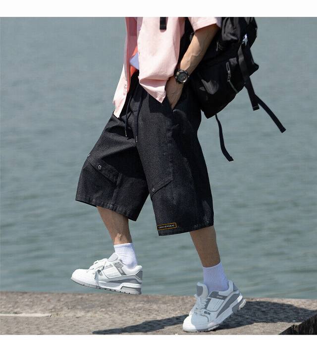 Converse overseas version 25Ss new high-quality casual seven-point denim persona