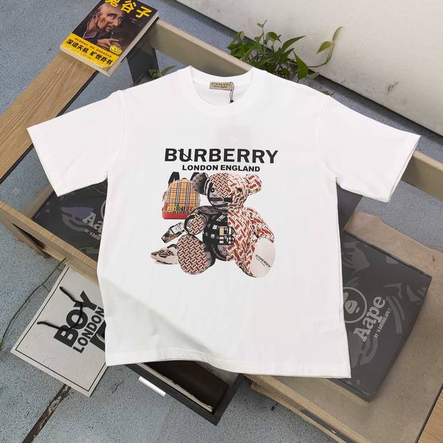 New Model No.: Dg25631 2025 new Burberry patchwork bear pattern Logo letter prin