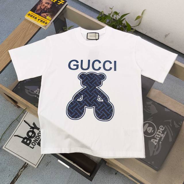 New arrival Model number: Dg25633 2025 new Gucci bear logo letter print casual c