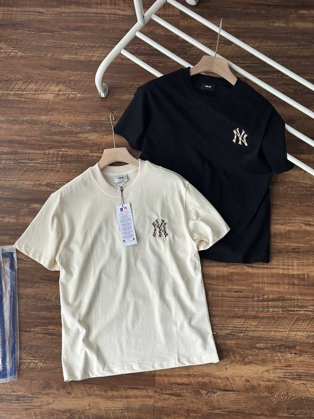 Mlb men and women couple embroidery series sports T-shirt casual short sleeve 25
