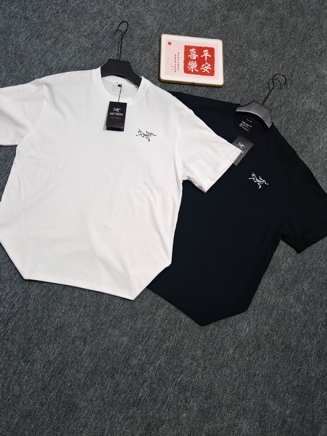9650 Arc'teryx personalized letter logo casual sports short-sleeved T-shirt - Th