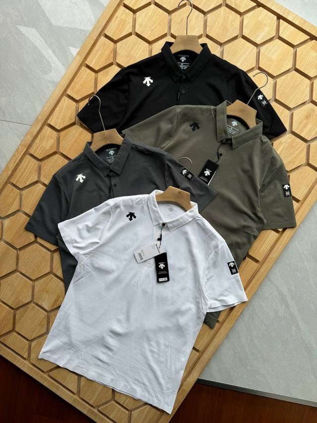 New arrival Descentn men's summer breathable short-sleeved Polo shirt. A short-s