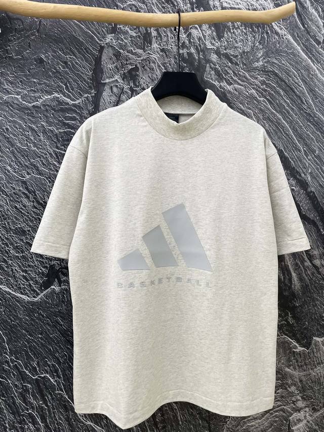 Correct version of high collar thread Adidas Basketball 24Fw co-branded Os minim