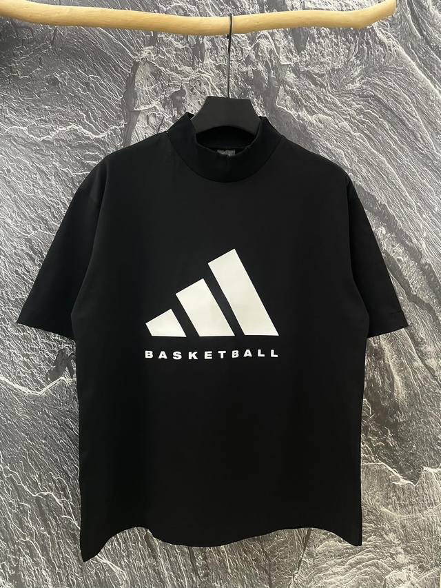 Correct version of high collar thread Adidas Basketball 24Fw co-branded Os minim