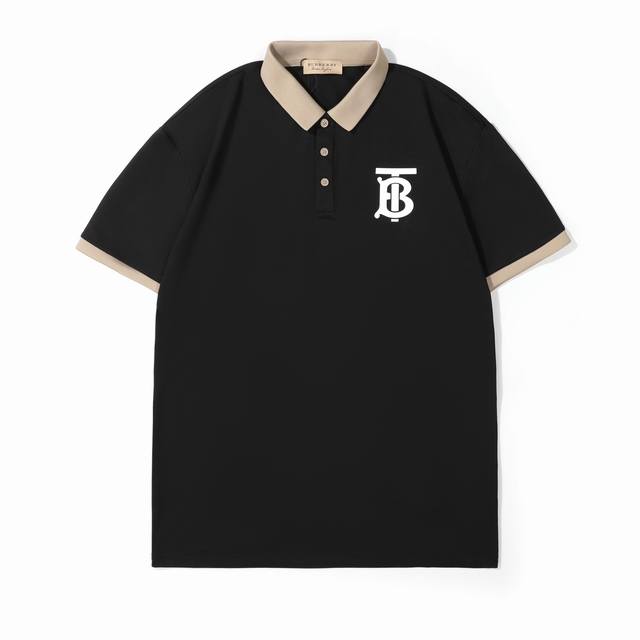 for Burberry Bbr Burberry three-dimensional letter print short-sleeved Polo shir