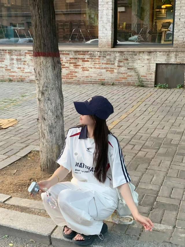 Lulu Lululemon is being asked about! Lululemon's 2025 new striped Polo is so bea