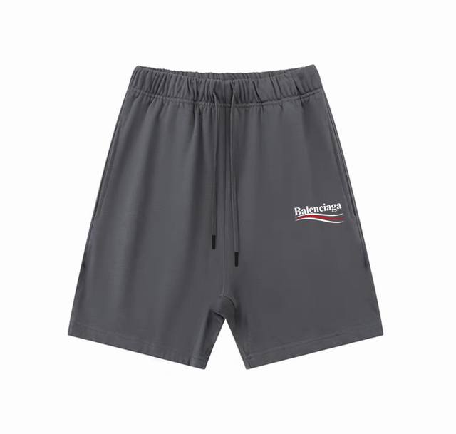 Balenciaga Coke Wave Casual Sports Shorts Original fabric, high-quality version,