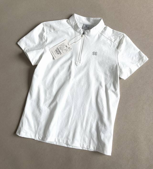 New Kolon Sport quick-drying T-shirt for women, half-zip, moisture-absorbing, su