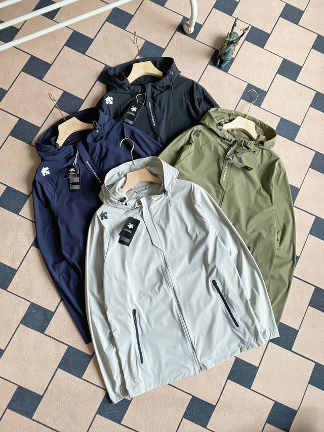 for Descente Athletic Series Men's Hooded Jacket Sun Protection Clothing A must-