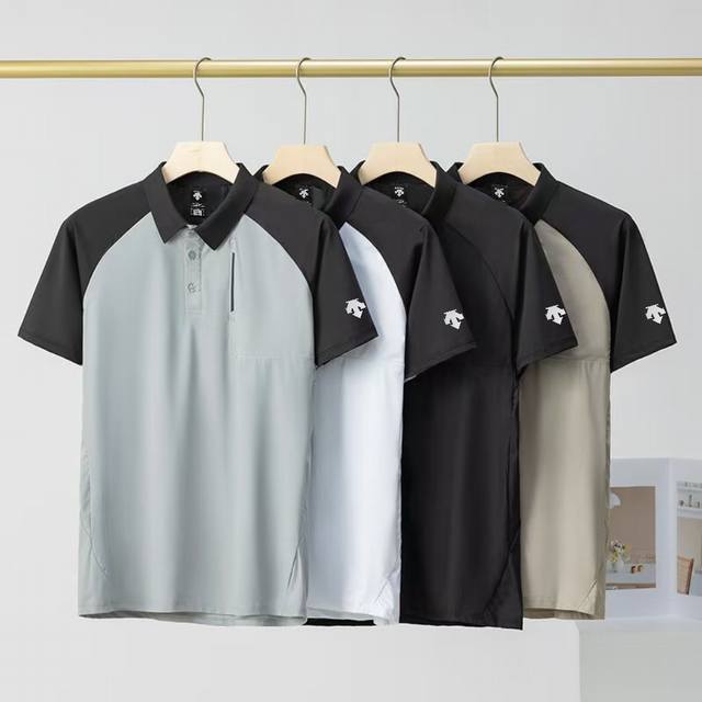 Descente 25 new summer style! Men's Dingjian Ice Silk Cool Sports Running Fitnes