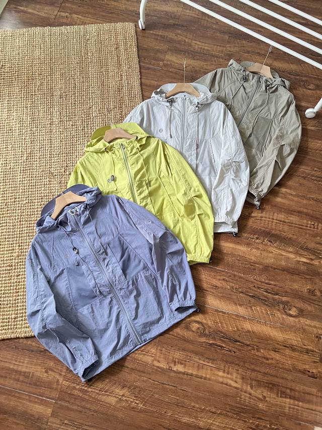 Lulu lightweight sunscreen, windproof and waterproof couple skin clothing, sunsc