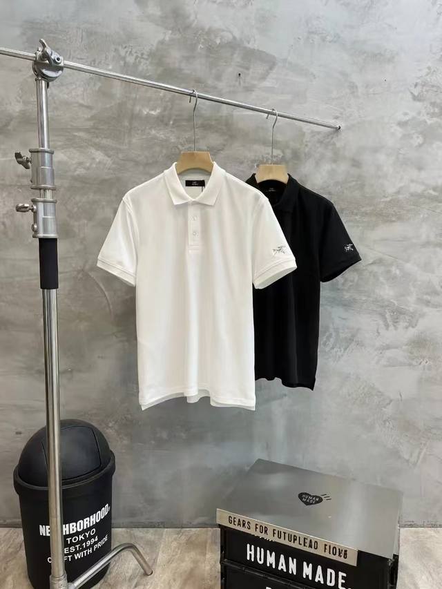Arc'teryx Arcteryx 2025Ss new embroidered couple casual Polo shirt short-sleeved