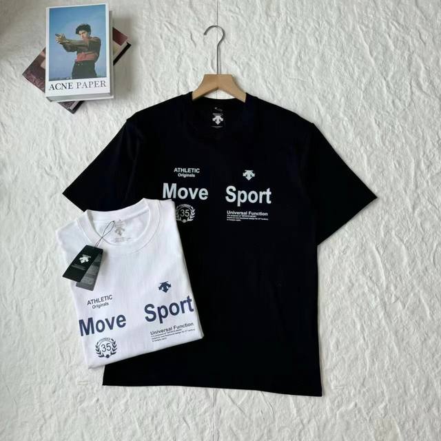 9750 2025 new Descente short sleeves Early spring new style! Cabinet synchroniza