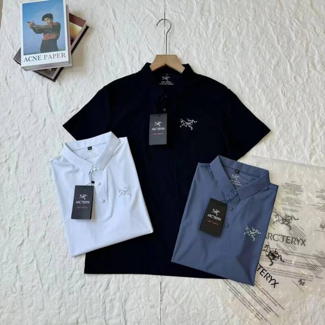 9362 Arc'teryx Ice Silk Quick Dry Polo Shirt This fabric is made of 210g ice ion