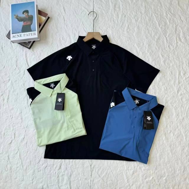 9563 Descente 25 new summer style! Men's Dingjian ice silk cool sports running f