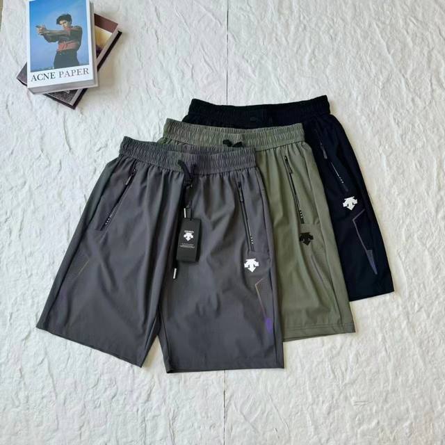 9147 Descente's carefully crafted ice silk quick-drying outdoor sports shorts ar