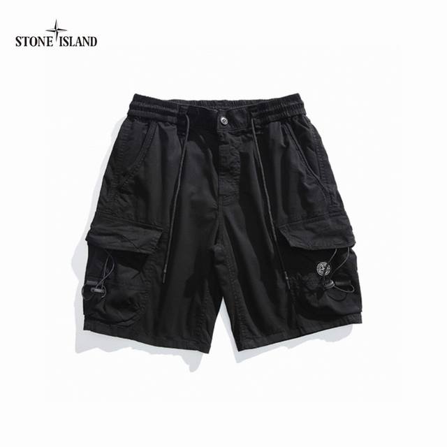 New Stone Island high-quality Japanese-style simple cotton washed three-dimensio
