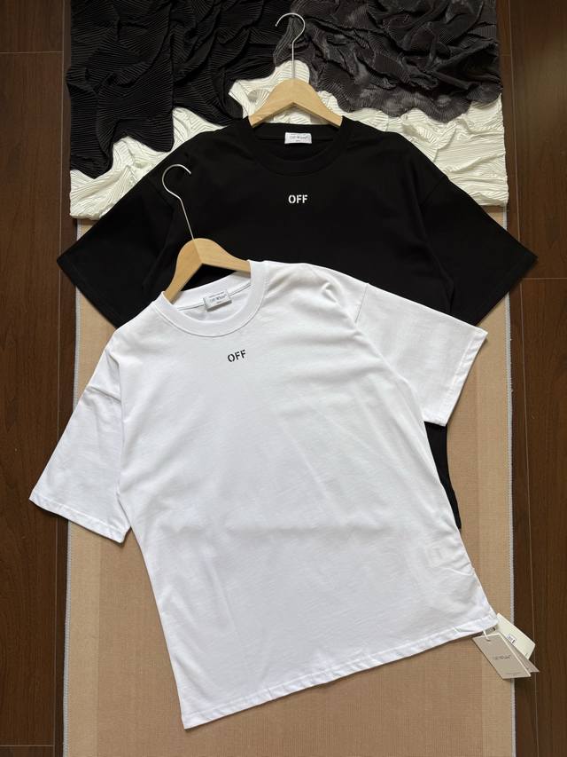 Off-White Graffiti Arrow High Street Loose Round Neck Short Sleeve T-shirt Color