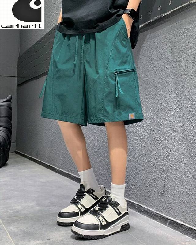 Carhartt summer new style, unisex elastic waist drawstring thin cool breathable