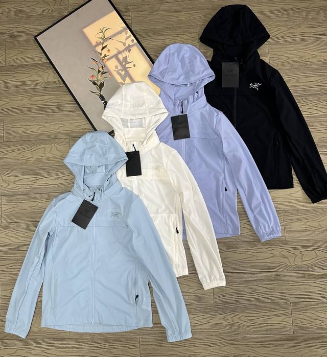 Women's Arc'teryx Arc'teryx four-color embroidered small logo couple skin clothi