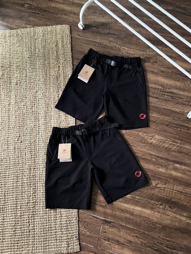 Mammut classic red label quick-drying breathable outdoor soft shell shorts, fabr