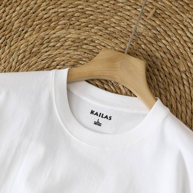 for Kailas summer hot label casual versatile cotton short-sleeved T-shirts for m
