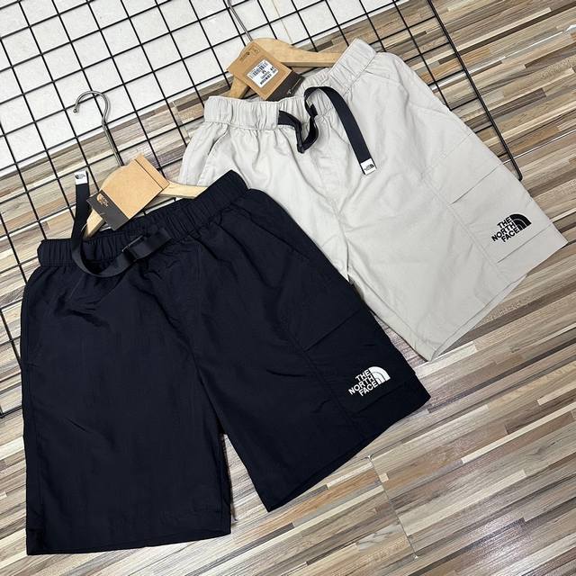 New high-end welfare model North Face Tnf workwear big pocket couple shorts 5-po