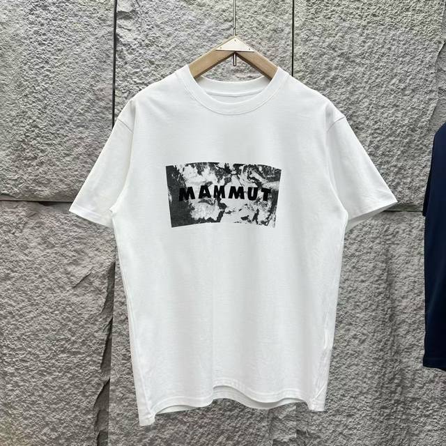 Summer new Mammut overseas counter model, outdoor leisure soft organic cotton me