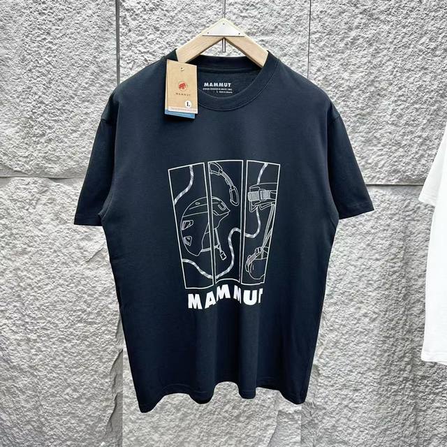 Summer new Mammut overseas counter model, outdoor leisure soft organic cotton me