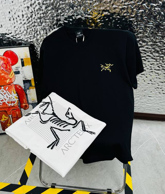Bird Arc'Teryx 25 Summer New Printed Casual Loose Couple Short Sleeve T-shirt D