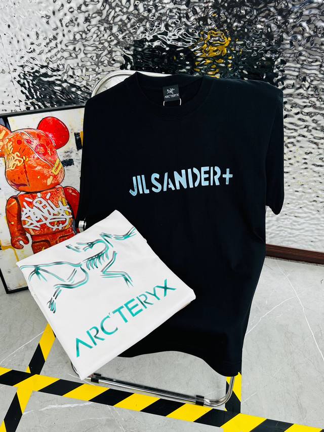 Bird Arc'Teryx 25 Summer New Printed Casual Loose Couple Short Sleeve T-shirt D9