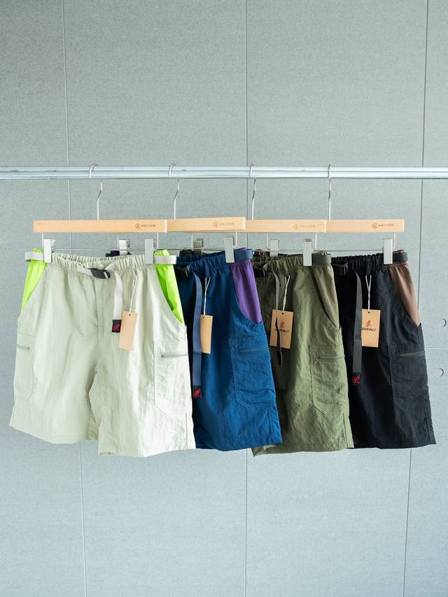 Top outdoor item Gramicci Little Savage New Nylon Multifunctional Shorts Item No