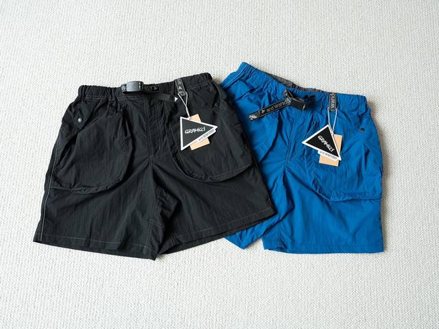 Original quality Gr Micci X And W Nder joint large pocket nylon shorts Unisex Co