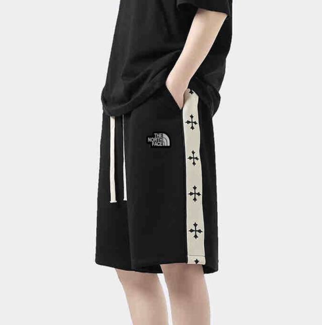 New summer style The North Face cross ribbon heavyweight American high street re