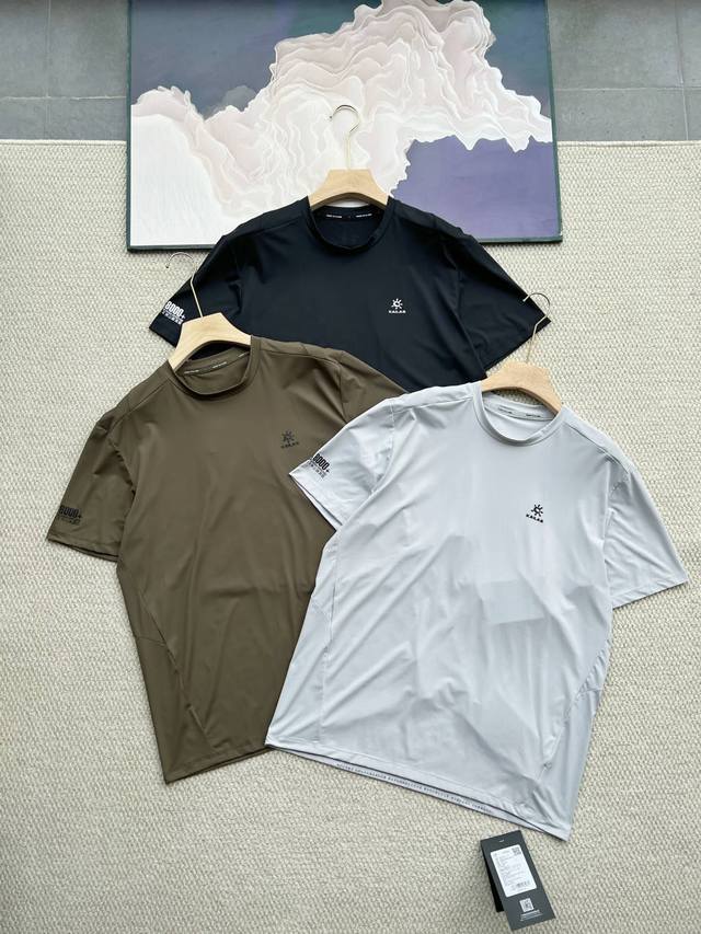 Kailas round neck short-sleeved functional T-shirt! Moisture-absorbing, quick-dr