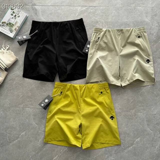 Descente men's sports casual quick-drying shorts summer style is light and breat