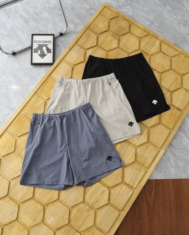 Descente Running series running sports fitness men's woven shorts summer new pro