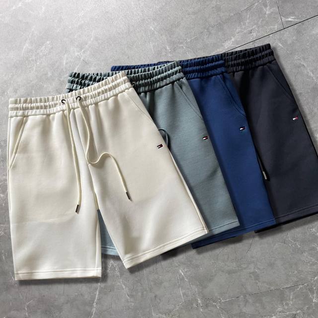 Tommy classic embroidered summer shorts classic versatile cotton sweatpants shor