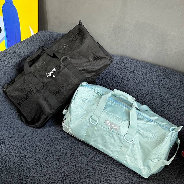 High version Street-blasting artifact Supreme fitness travel bag bucket bag. is