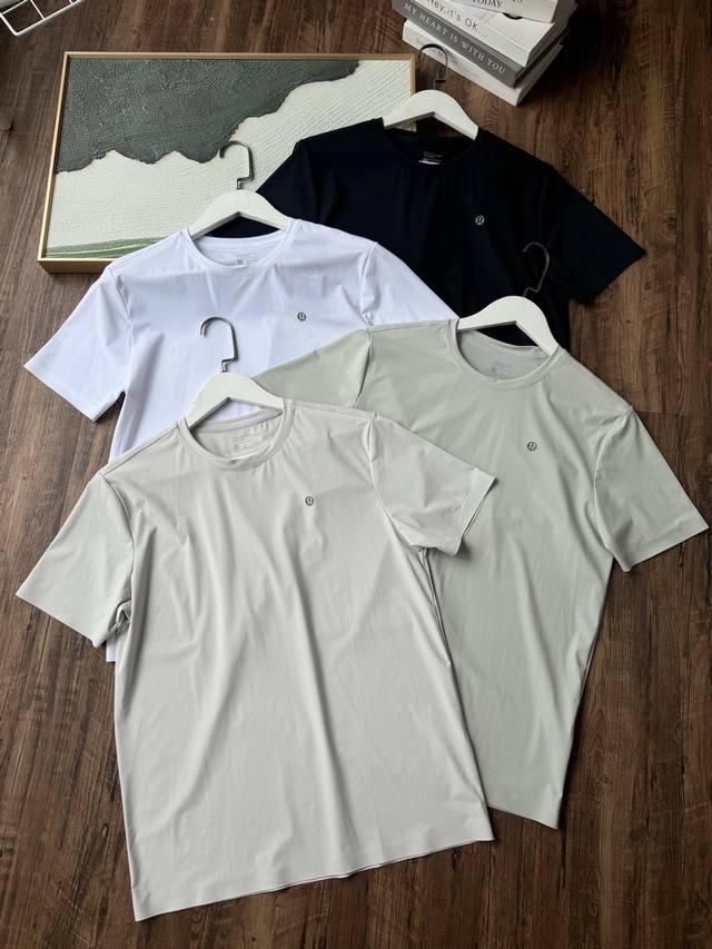 Lulu men's new summer quick-drying T-shirt is a perfect combination of fashion a