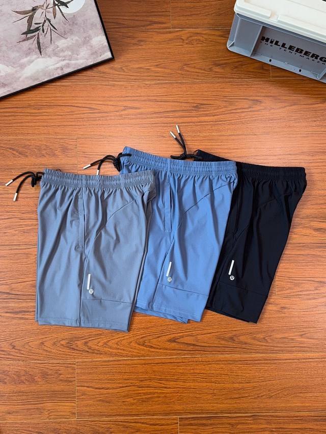 Lululemon 2025 Vitality Summer Gray Label Casual Five-point Sports Outdoor Short