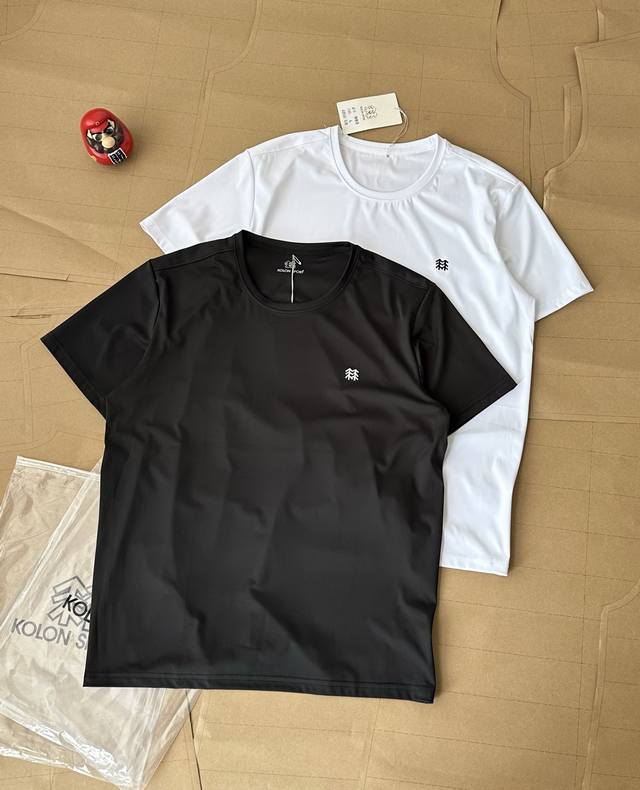 Running volume model! Kolon Sport T-shirt short sleeve summer quick-drying stret