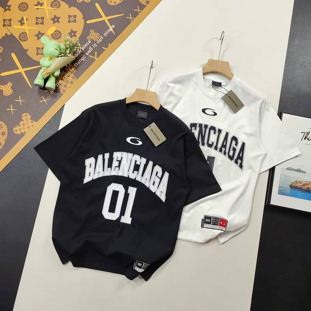 Size Xs-L Hot-selling recommendation Balenciaga short-sleeved T-shirt basketball
